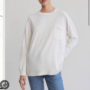 Jenni Kayne Long-Sleeve Vintage Pocket Tee